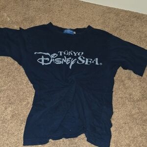 Disney Tokyo DisneySea Navy T-Shirt